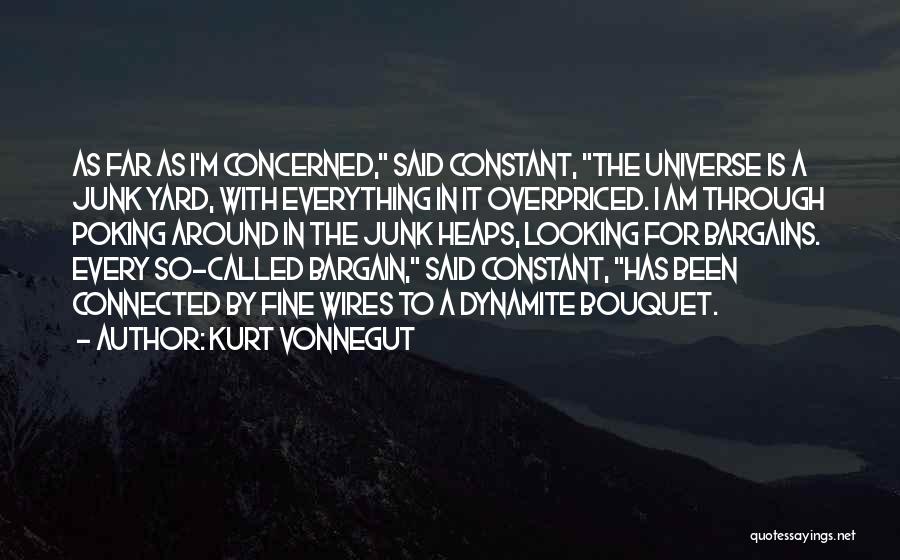 Looking So Far Quotes By Kurt Vonnegut