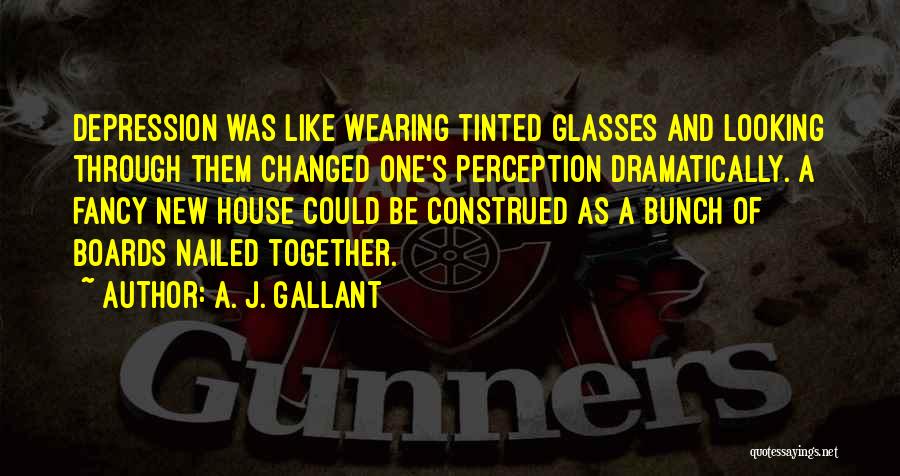 Looking Through Glasses Quotes By A. J. Gallant