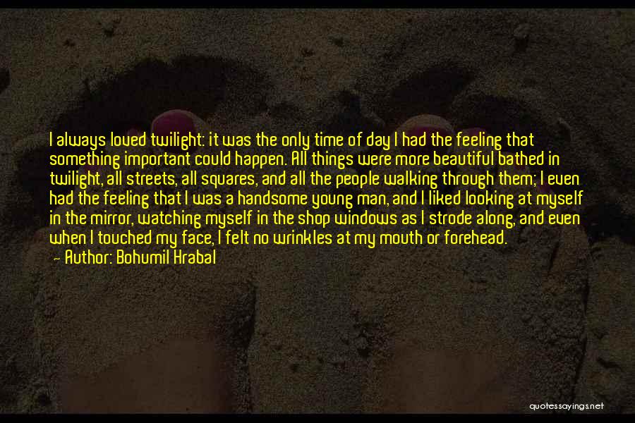 Looking Through Mirror Quotes By Bohumil Hrabal