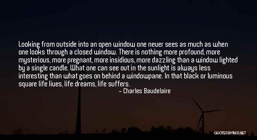 Looking Through The Window Quotes By Charles Baudelaire