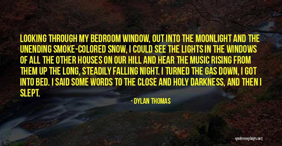 Looking Through The Window Quotes By Dylan Thomas