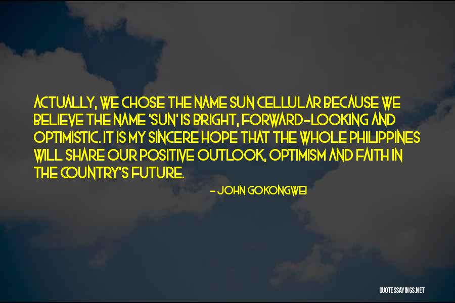 Looking To The Past For The Future Quotes By John Gokongwei