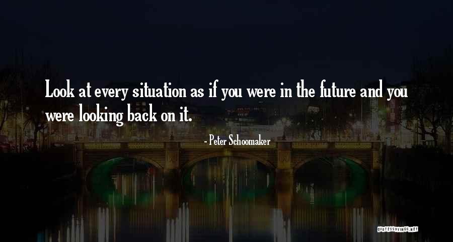 Looking To The Past For The Future Quotes By Peter Schoomaker