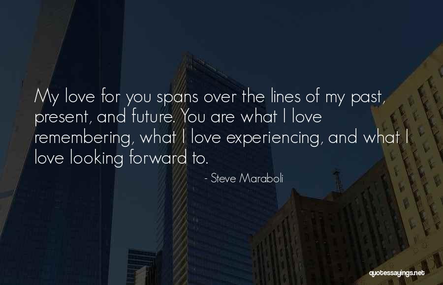 Looking To The Past For The Future Quotes By Steve Maraboli