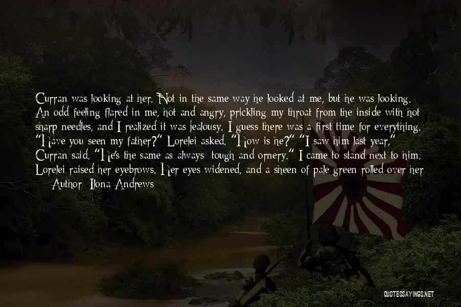 Looking Tough Quotes By Ilona Andrews
