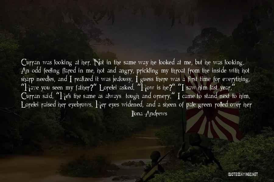 Looking Tough Quotes By Ilona Andrews