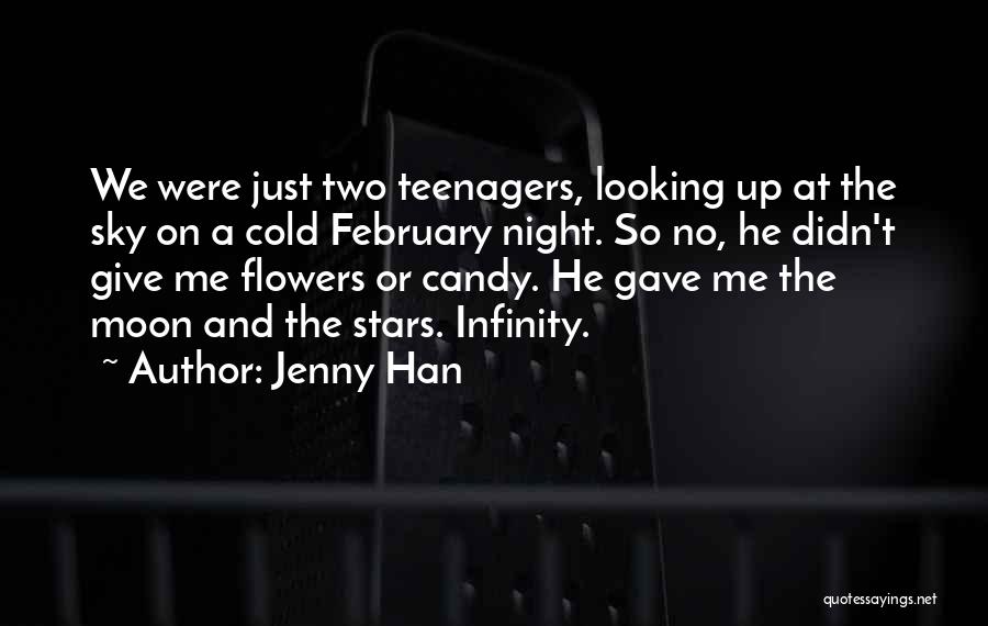 Looking Up At The Night Sky Quotes By Jenny Han