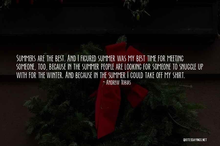 Looking Up To Someone Quotes By Andrew Tobias Looking Up To Someone Quotes By Andrew Tobias