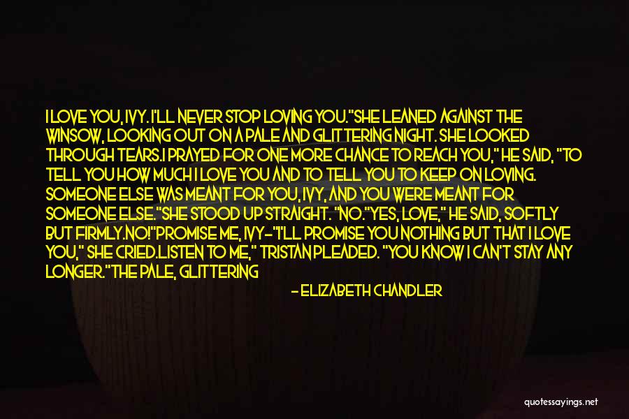 Looking Up To Someone Quotes By Elizabeth Chandler Looking Up To Someone Quotes By Elizabeth Chandler