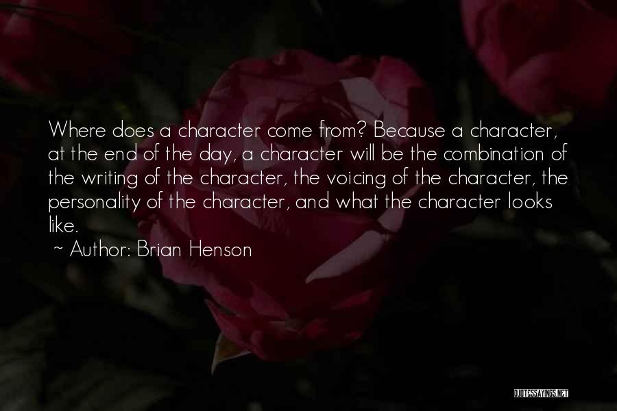 Looks And Personality Quotes By Brian Henson