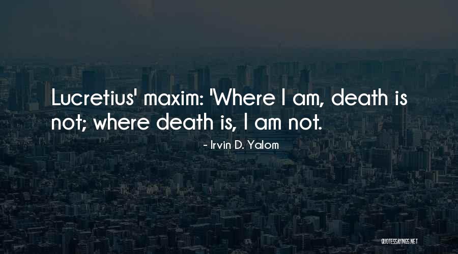 Looks Whos 50 Quotes By Irvin D. Yalom