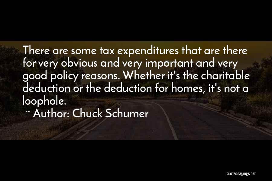 Loophole Quotes By Chuck Schumer