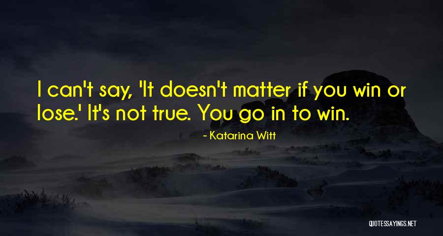 Loose And Alright Quotes By Katarina Witt Loose And Alright Quotes By Katarina Witt
