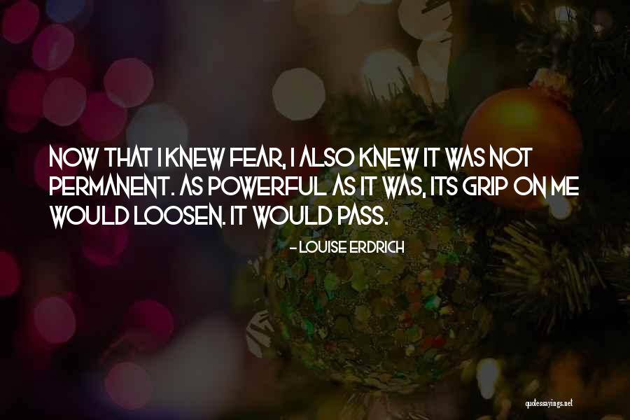Loosen Your Grip Quotes By Louise Erdrich Loosen Your Grip Quotes By Louise Erdrich