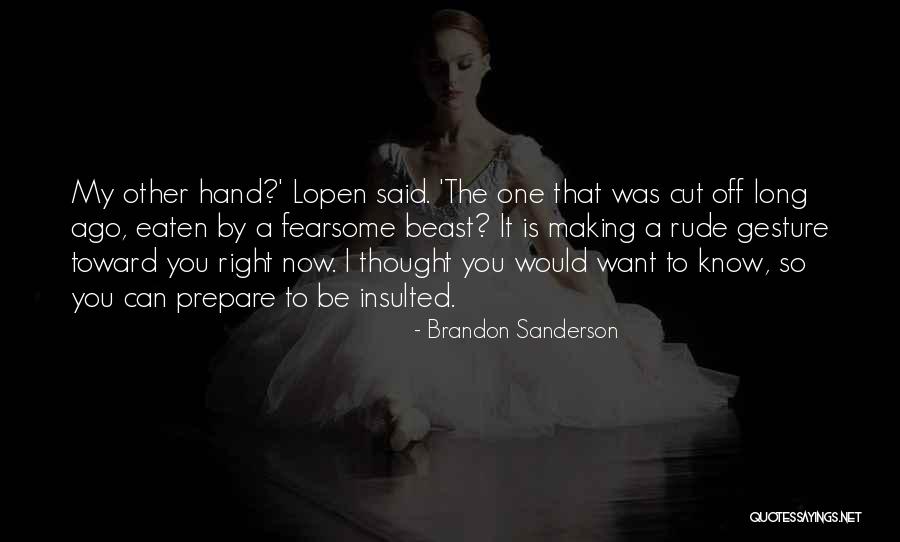 Lopen Quotes By Brandon Sanderson Lopen Quotes By Brandon Sanderson