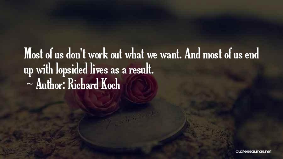 Lopsided Quotes By Richard Koch