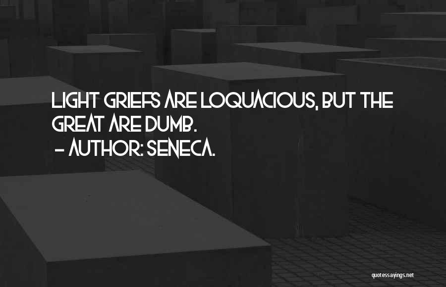 Loquacious Quotes By Seneca.