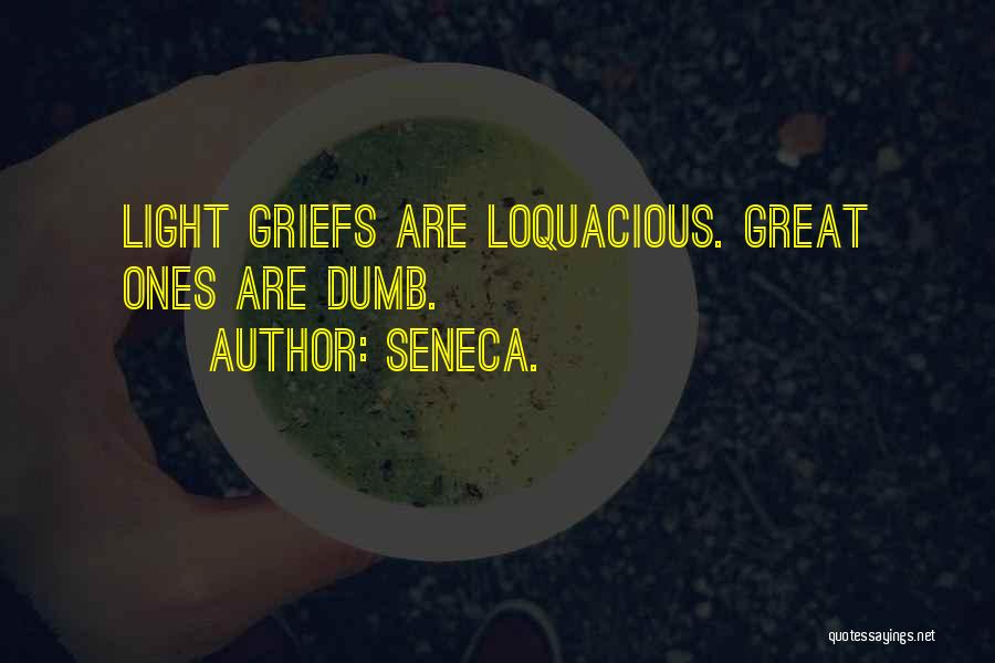 Loquacious Quotes By Seneca.