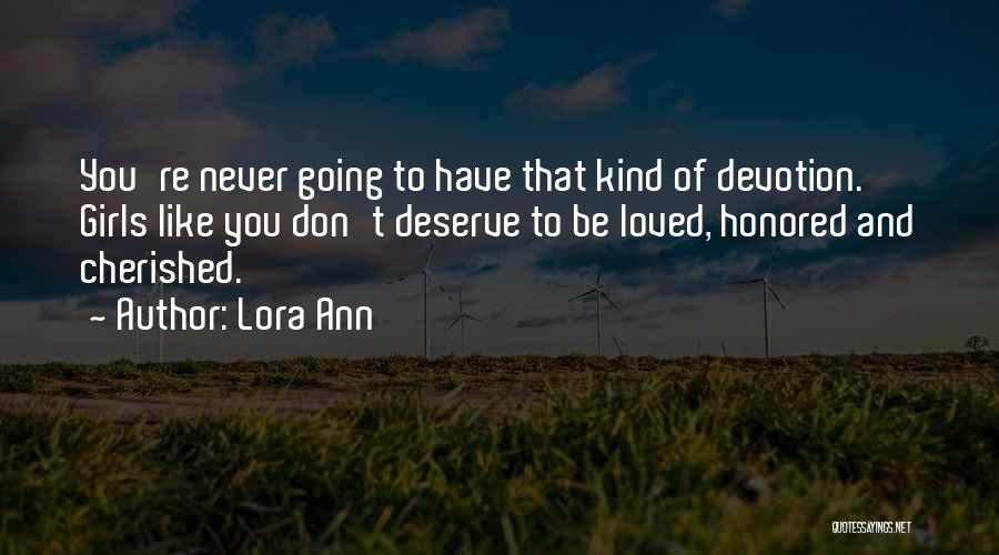 Lora Ann Quotes 271938