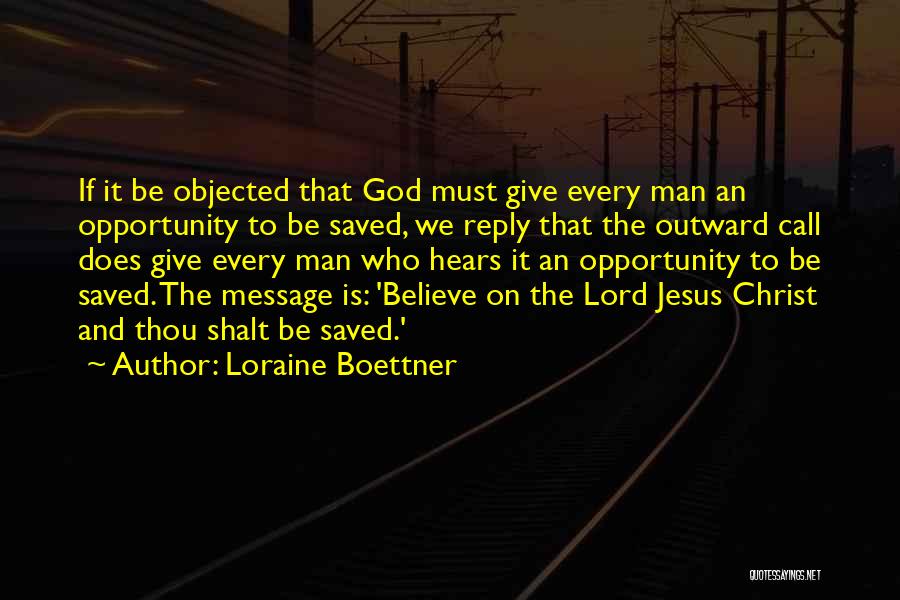 Loraine Boettner Quotes 1745332