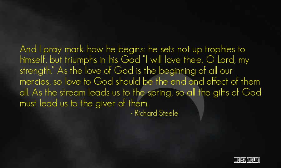 Lord And Love Quotes By Richard Steele