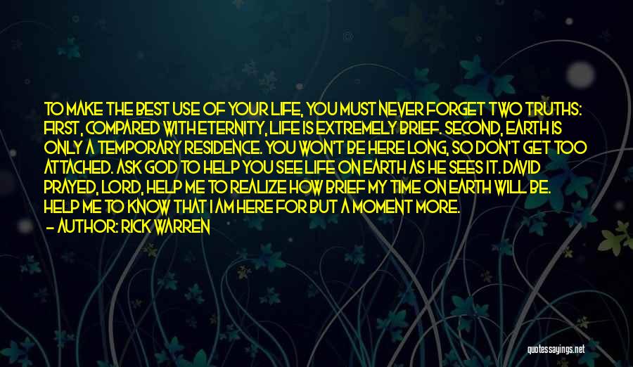 Lord Be With Me Quotes By Rick Warren