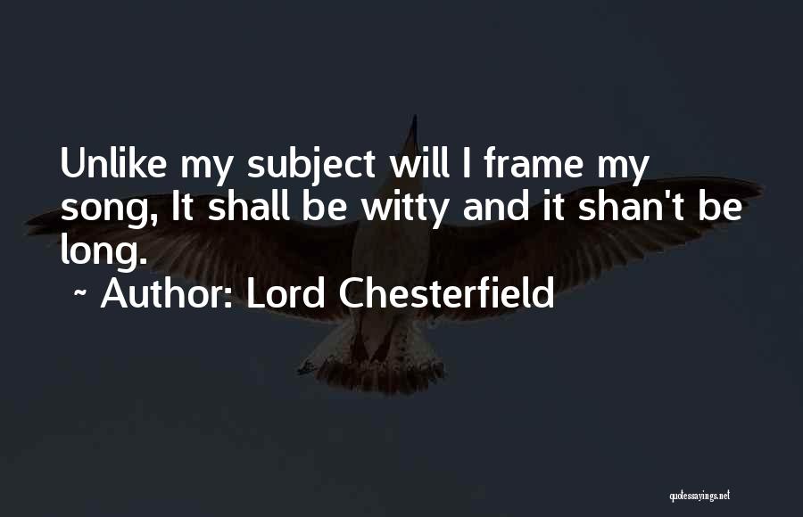 Lord Chesterfield Quotes 1132154