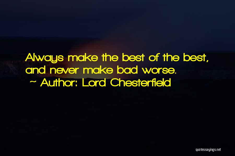 Lord Chesterfield Quotes 1580225