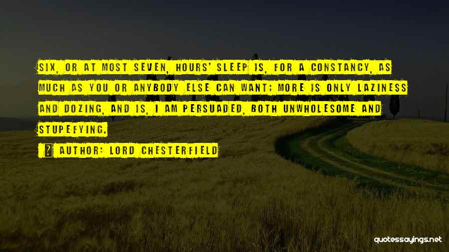 Lord Chesterfield Quotes 1769529