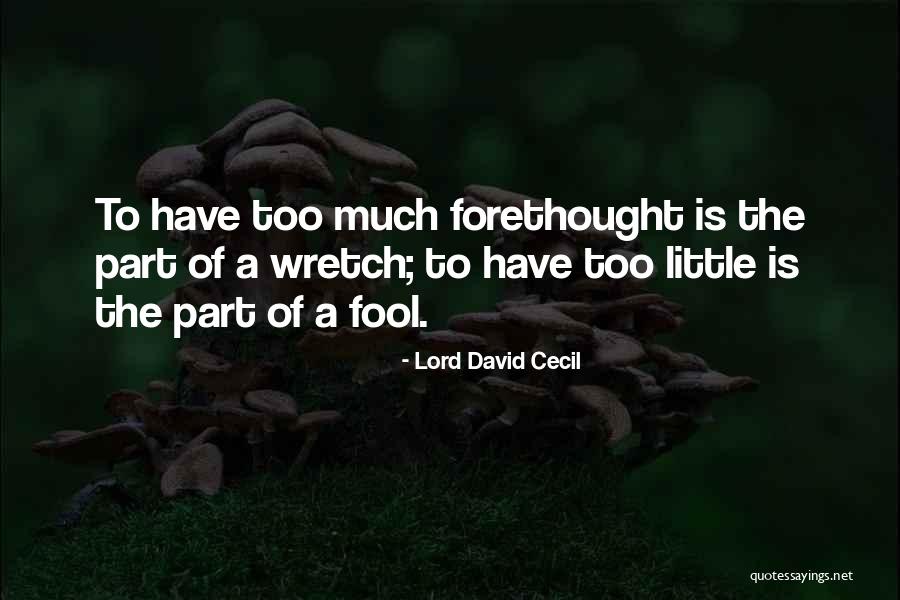 Lord David Cecil Quotes 1275647