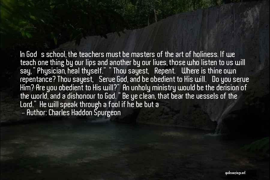 Lord God Almighty Quotes By Charles Haddon Spurgeon