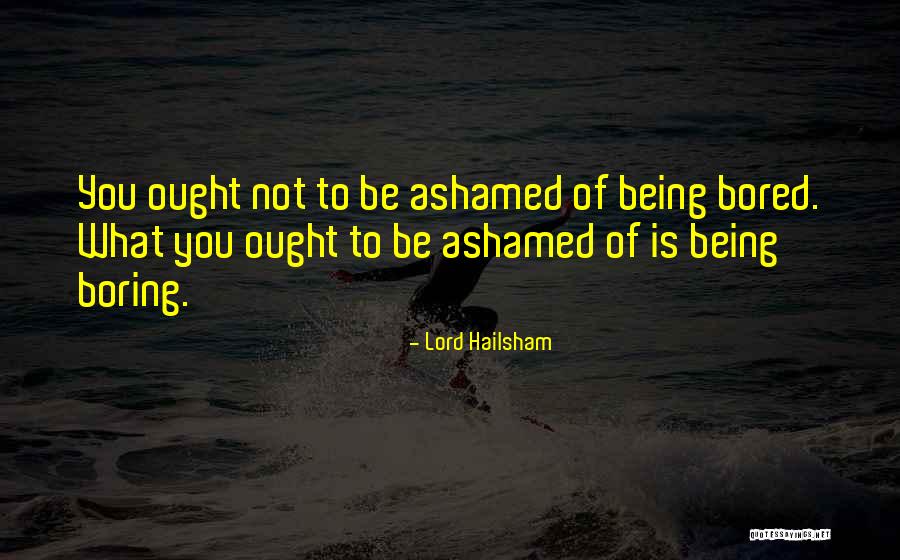 Lord Hailsham Quotes 1734672