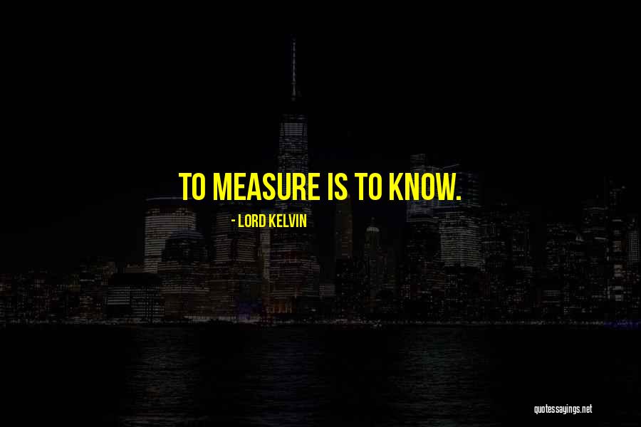 Lord Kelvin Quotes 687051