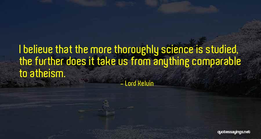 Lord Kelvin's Quotes By Lord Kelvin Lord Kelvin's Quotes By Lord Kelvin