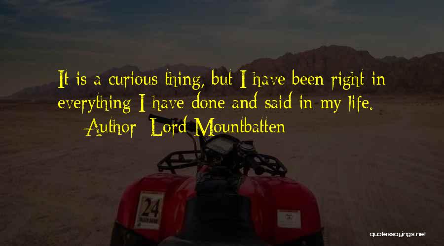 Lord Mountbatten Quotes 1843515