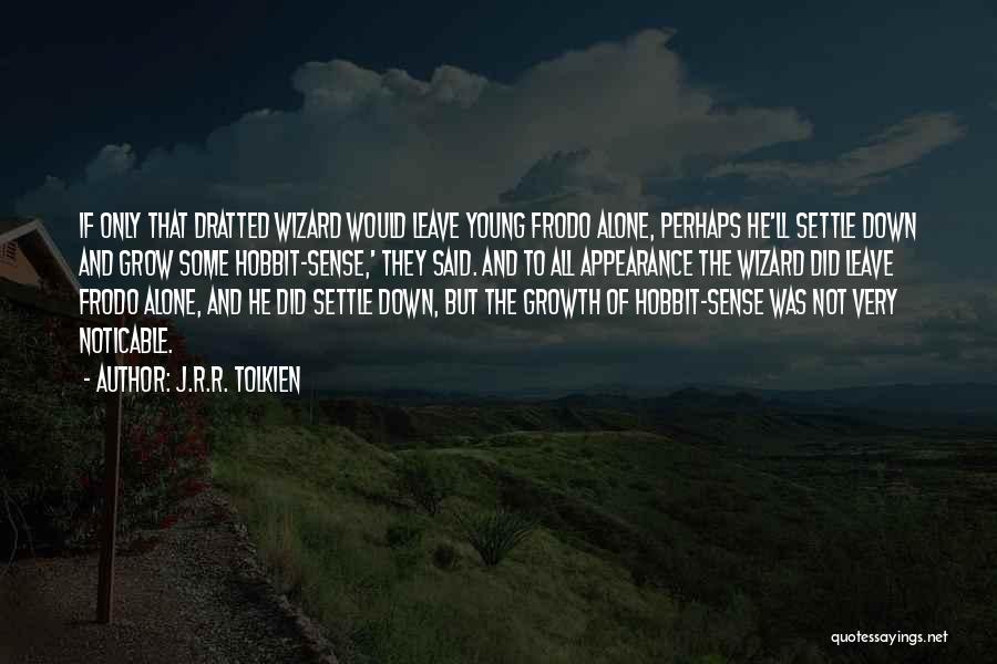 Lord Of The Rings Hobbit Quotes By J.R.R. Tolkien