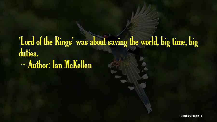 Lord Of The Rings Quotes By Ian McKellen