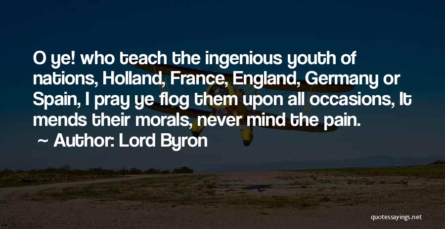 Lord Pain Quotes By Lord Byron