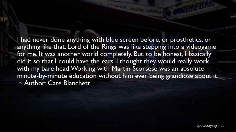 Lord Rings Quotes By Cate Blanchett
