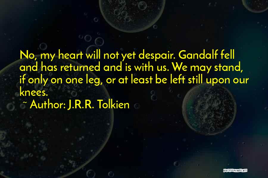 Lord Rings Quotes By J.R.R. Tolkien