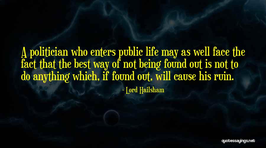 Lord Ruin Quotes By Lord Hailsham Lord Ruin Quotes By Lord Hailsham