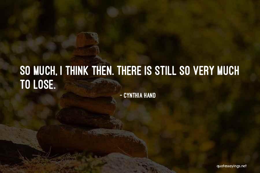 Lord Steyn Quotes By Cynthia Hand Lord Steyn Quotes By Cynthia Hand