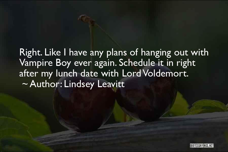 Lord Voldemort Quotes By Lindsey Leavitt