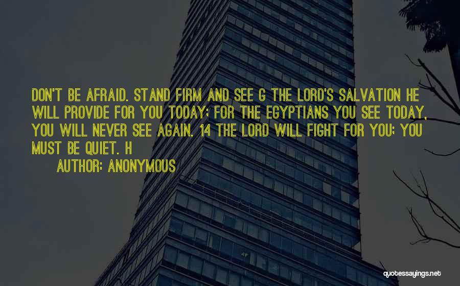 Lord Will Provide Quotes By Anonymous