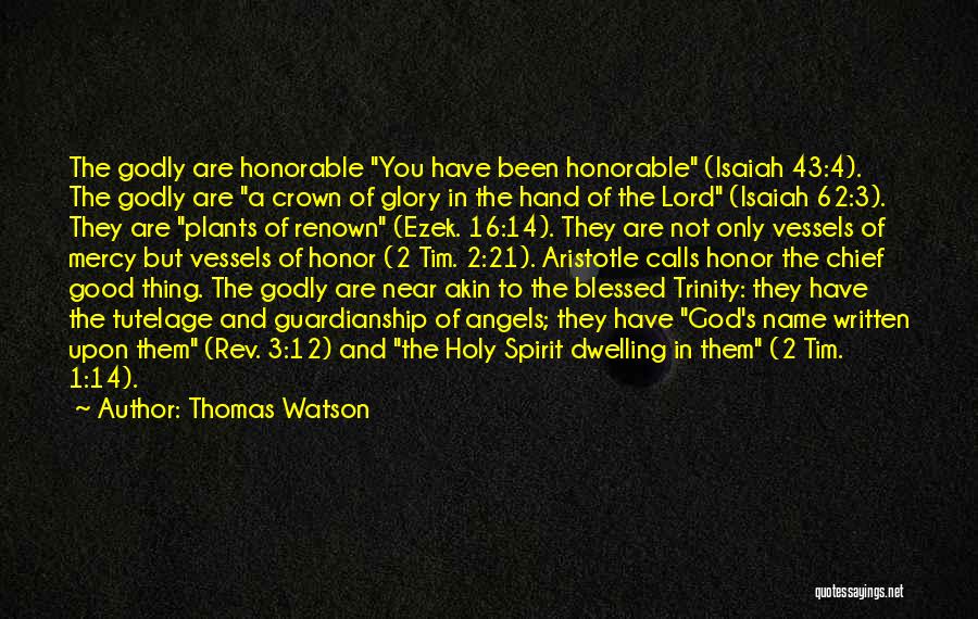 Lord You Are Good Quotes By Thomas Watson