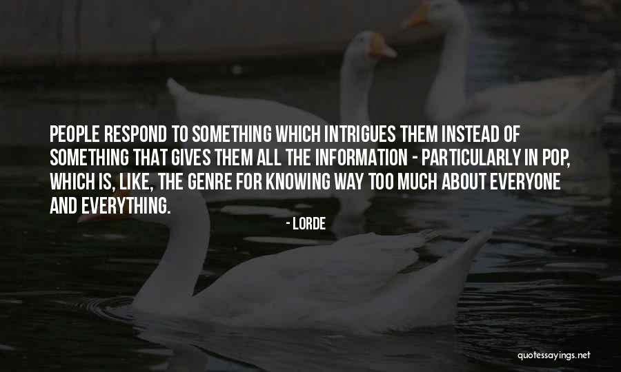Lorde Quotes 170306 Lorde Quotes 170306