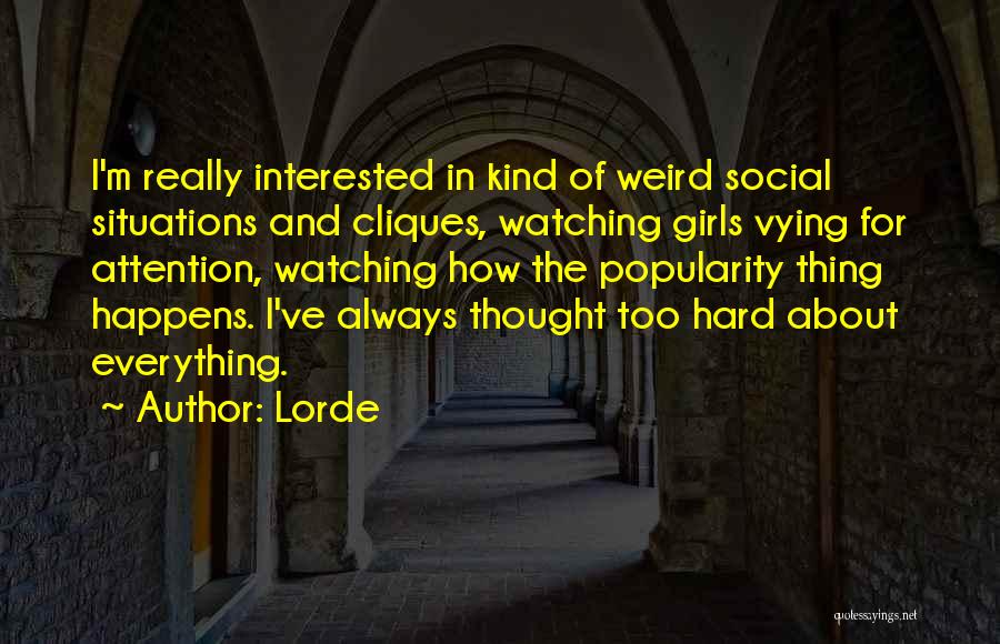 Lorde Quotes 1841241