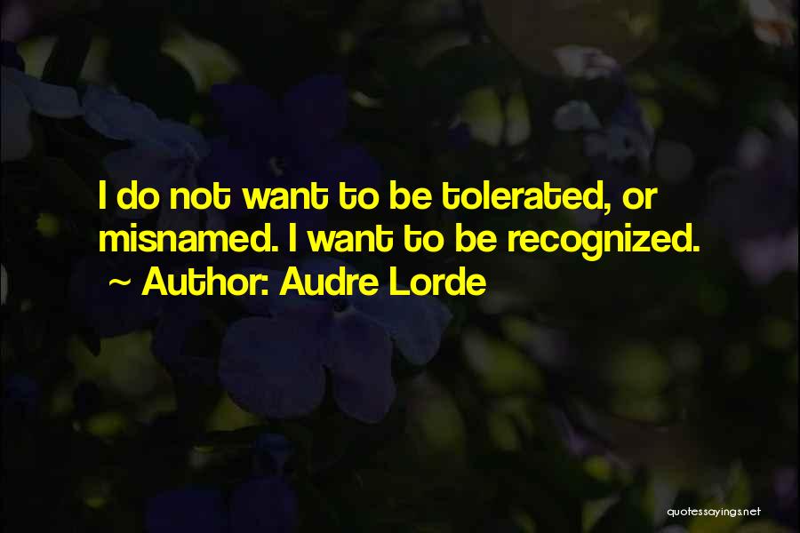 Lorde's Best Quotes By Audre Lorde