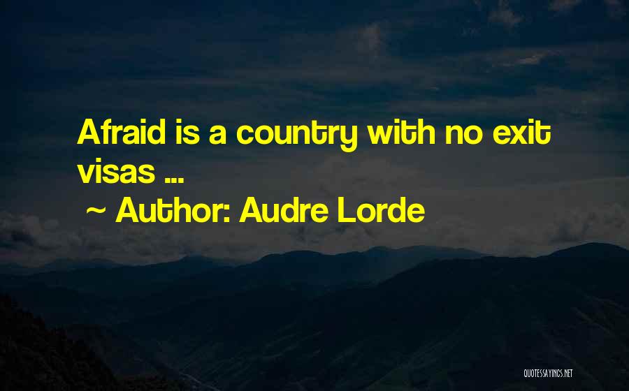 Lorde's Best Quotes By Audre Lorde