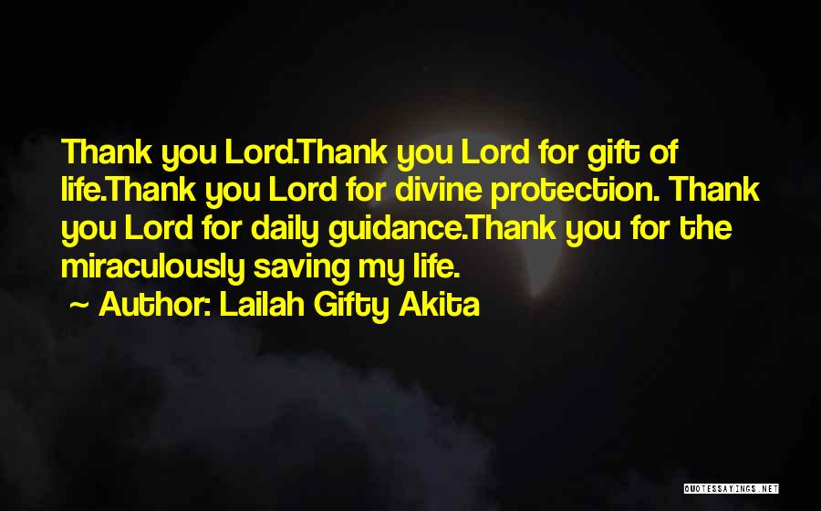 Lord's Guidance Quotes By Lailah Gifty Akita